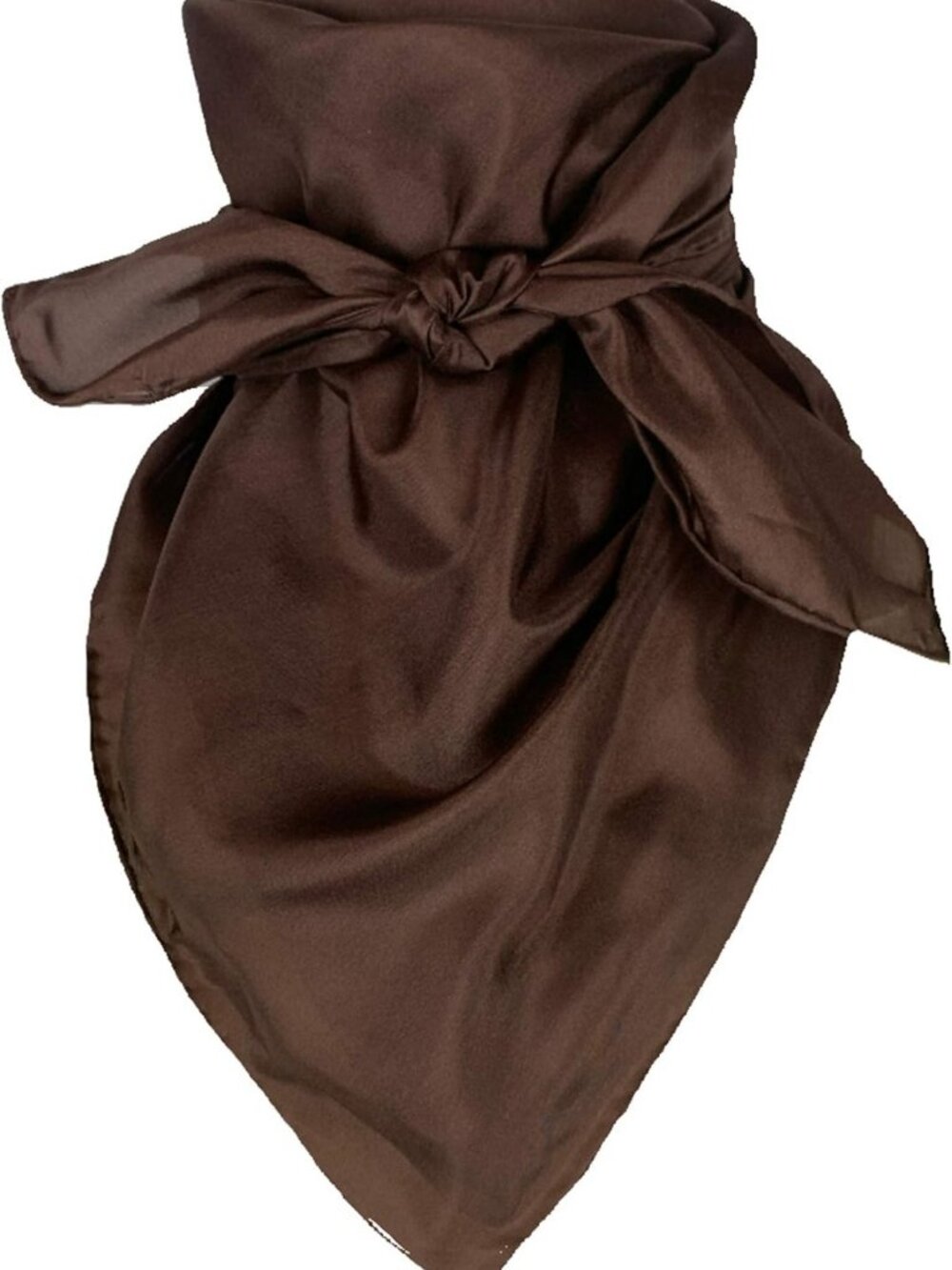 100% Silk Cowboy Wild Rag Scarf Bandana - Multiple Colors, L 34.5” & XL 42